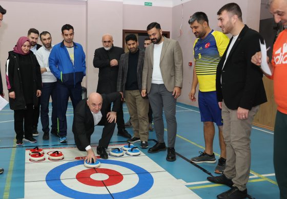 Darıca’da Curling Turnuvası Heyecanı